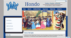 Desktop Screenshot of hondoschools.org